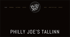 Desktop Screenshot of phillyjoes.com