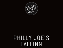 Tablet Screenshot of phillyjoes.com